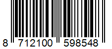 Barcode 8712100598548