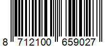 Barcode 8712100659027