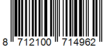 Barcode 8712100714962