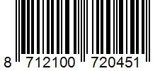 Barcode 8712100720451