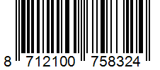 Barcode 8712100758324