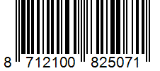 Barcode 8712100825071