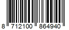 Barcode 8712100864940