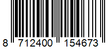 Barcode 8712400154673