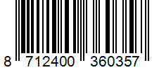Barcode 8712400360357