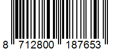 Barcode 8712800187653