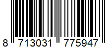 Barcode 8713031775947