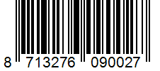 Barcode 8713276090027