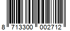 Barcode 8713300002712