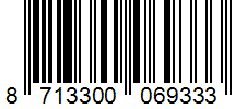 Barcode 8713300069333