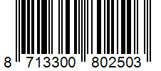 Barcode 8713300802503