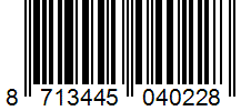 Barcode 8713445040228
