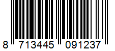 Barcode 8713445091237