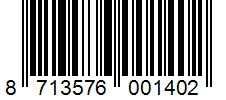 Barcode 8713576001402