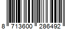 Barcode 8713600286492