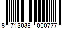 Barcode 8713938000777