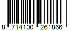 Barcode 8714100261866