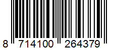 Barcode 8714100264379