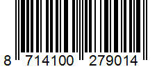 Barcode 8714100279014