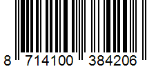 Barcode 8714100384206