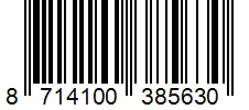 Barcode 8714100385630