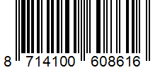 Barcode 8714100608616
