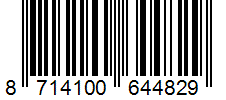 Barcode 8714100644829