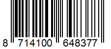 Barcode 8714100648377