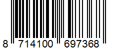 Barcode 8714100697368