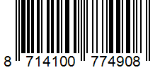 Barcode 8714100774908