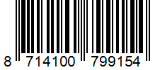 Barcode 8714100799154