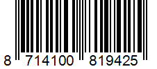 Barcode 8714100819425