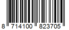 Barcode 8714100823705