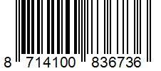 Barcode 8714100836736