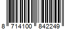 Barcode 8714100842249