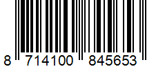 Barcode 8714100845653