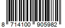 Barcode 8714100905982
