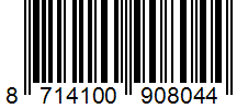 Barcode 8714100908044