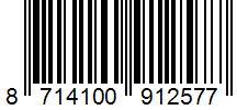 Barcode 8714100912577