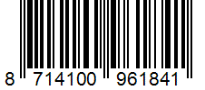 Barcode 8714100961841