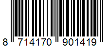 Barcode 8714170901419