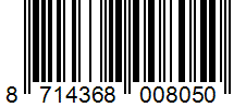 Barcode 8714368008050