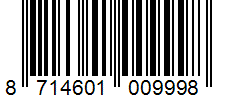Barcode 8714601009998