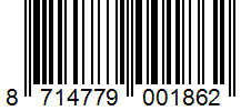 Barcode 8714779001862
