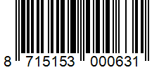 Barcode 8715153000631