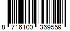 Barcode 8716100369559