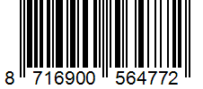 Barcode 8716900564772
