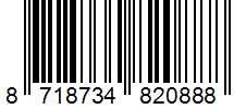 Barcode 8718734820888