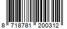 Barcode 8718781200312