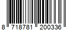 Barcode 8718781200336